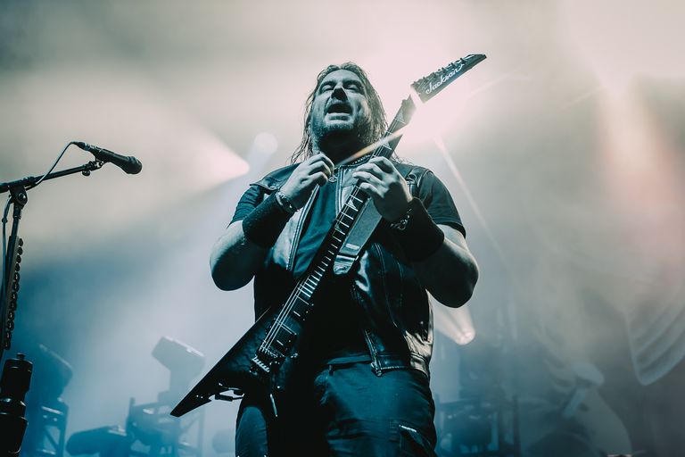 Trivium performing live at AEC Theatre in Adelaide